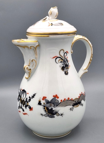 Meissen porzellan kaffee - porzellan, kanne