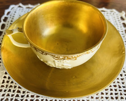 Tasse/UT,Meissen,Relief/Polier
