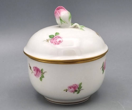 Meissen porzellan deckeldose - meissen,