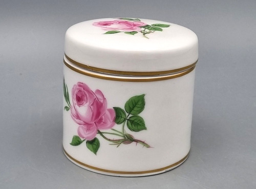 Meissen porzellan deckeldose - meissen,