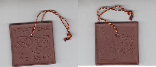 Deutschland porzellanmedaille - deutschland,