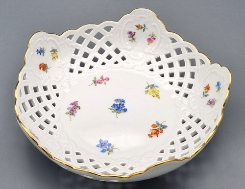 Meissen porzellan durchbruch - porzellan,