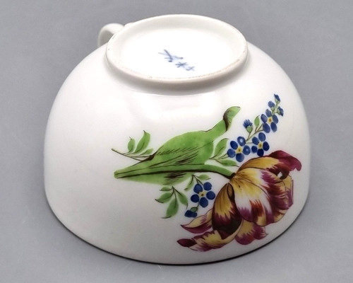 Meissen tasse antik marcolini - meissen,