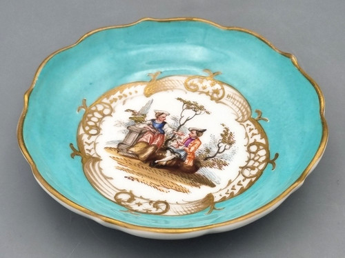 Meissen porzellan untertasse - porzellan,