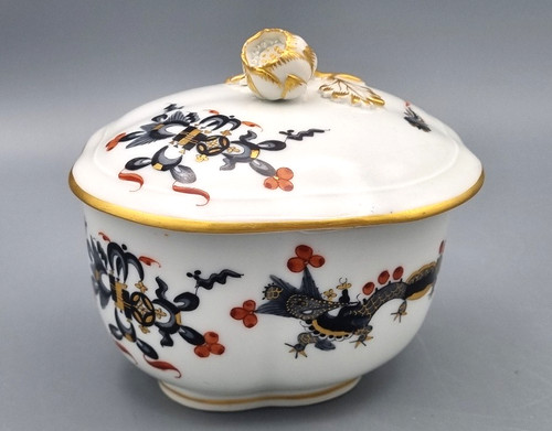 Meissen porzellan deckeldose - meissen,