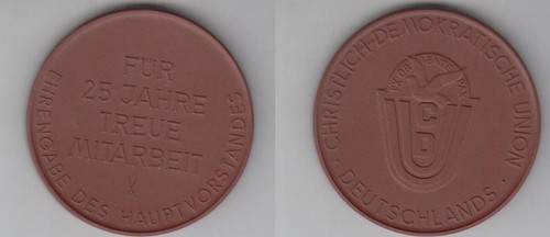 Deutschland porzellanmedaille - deutschland,