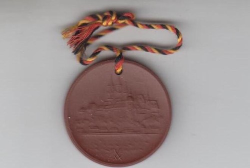 Deutschland porzellanmedaille - deutschland,