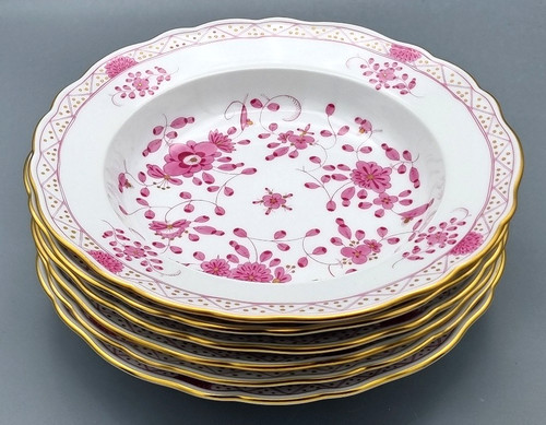 Meissen porzellan suppenteller - meissen,