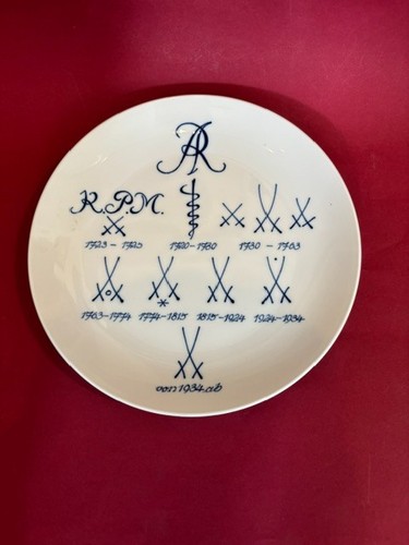 Meissen zierteller mit - meissen,