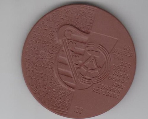 Deutschland porzellanmedaille - deutschland,
